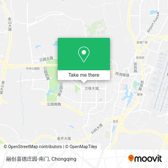 融创嘉德庄园-南门 map