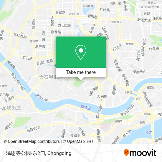 鸿恩寺公园-东2门 map