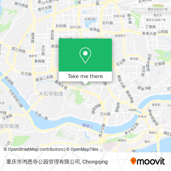 重庆市鸿恩寺公园管理有限公司 map