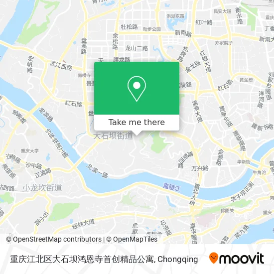 重庆江北区大石坝鸿恩寺首创精品公寓 map