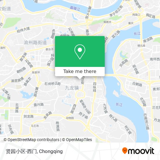 贤园小区-西门 map