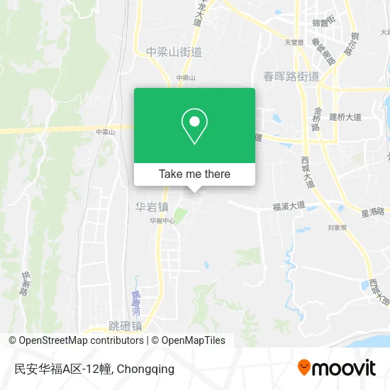 民安华福A区-12幢 map