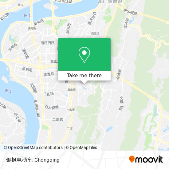 银枫电动车 map