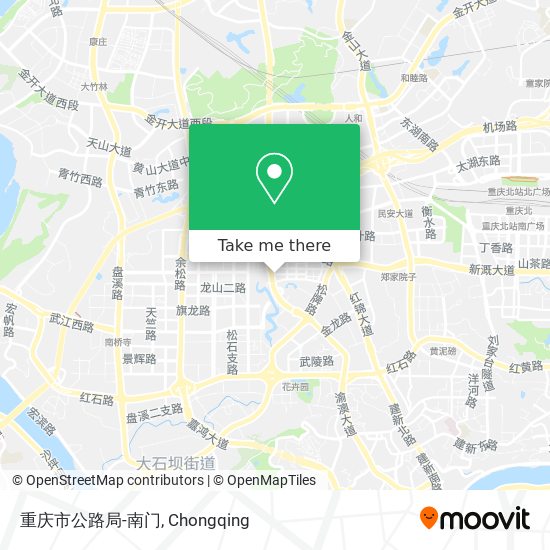 重庆市公路局-南门 map