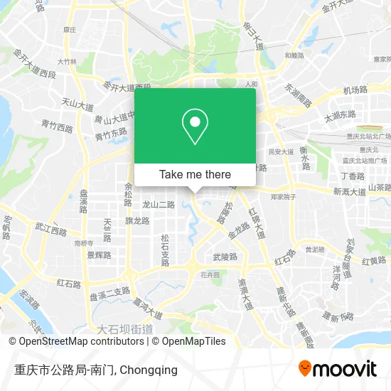 重庆市公路局-南门 map