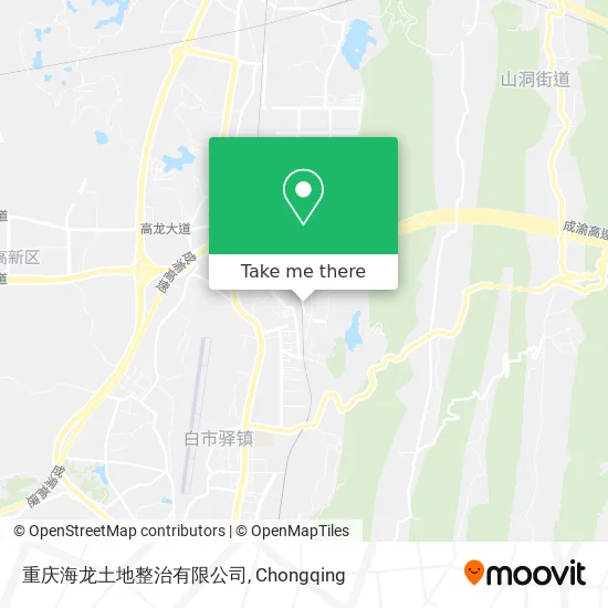 重庆海龙土地整治有限公司 map