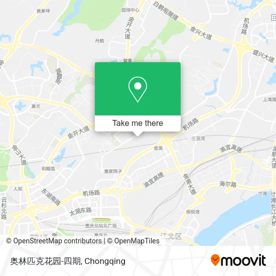 奥林匹克花园-四期 map