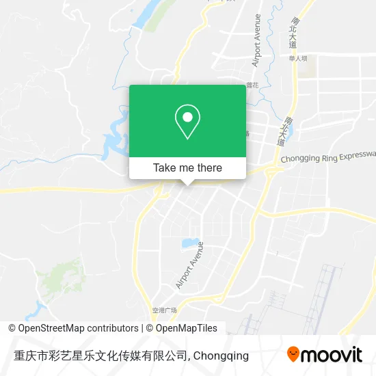 重庆市彩艺星乐文化传媒有限公司 map