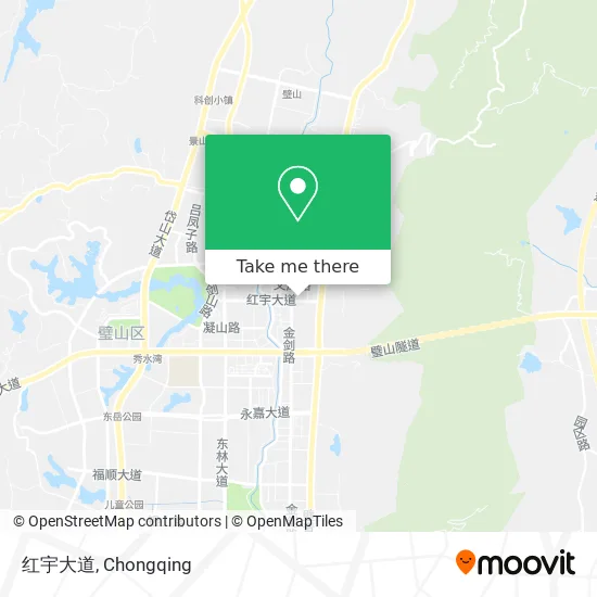 红宇大道 map