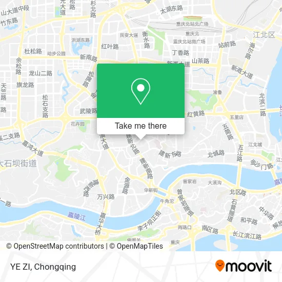 YE ZI map