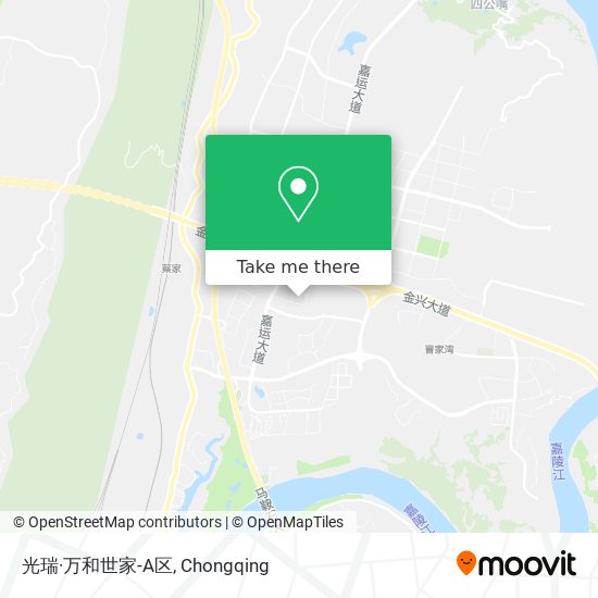 光瑞·万和世家-A区 map