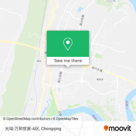 光瑞·万和世家-A区 map