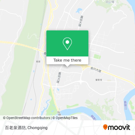 百老泉酒坊 map