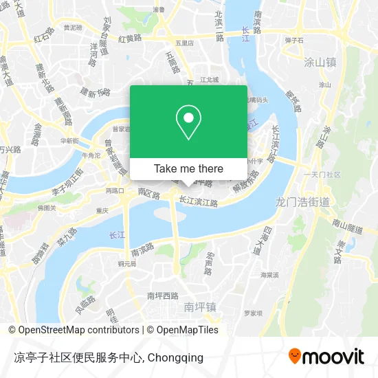 凉亭子社区便民服务中心 map