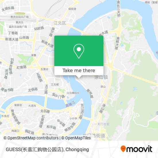GUESS(长嘉汇购物公园店) map