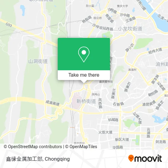 鑫缘金属加工部 map