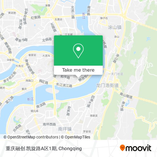 重庆融创.凯旋路A区1期 map