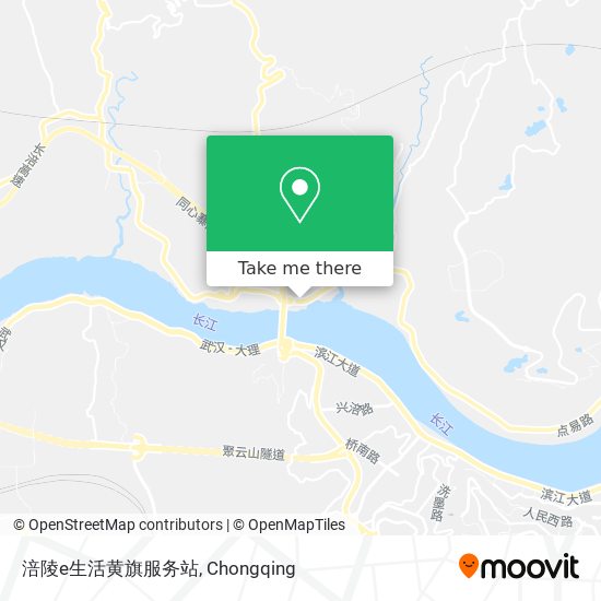 涪陵e生活黄旗服务站 map