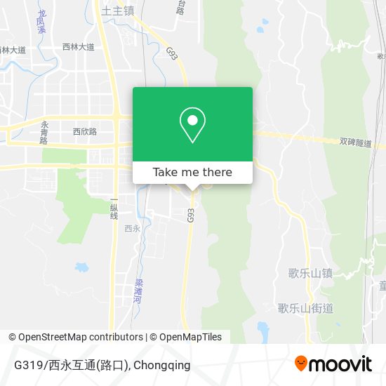 G319/西永互通(路口) map