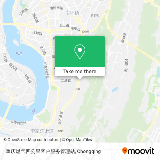 重庆燃气四公里客户服务管理站 map