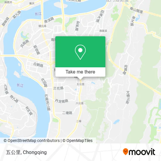 五公里 map