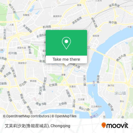 艾莫莉沙龙(鲁能星城店) map