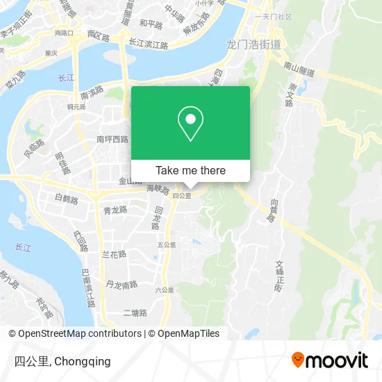 四公里 map