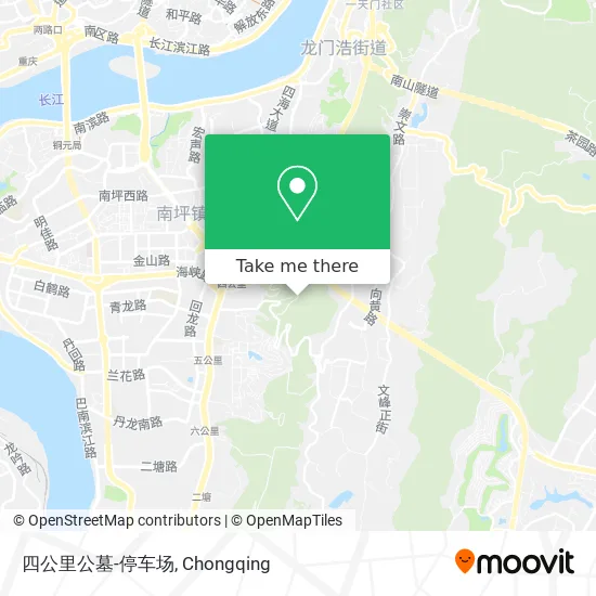 四公里公墓-停车场 map