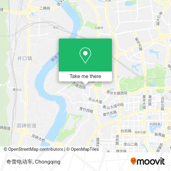 奇蕾电动车 map