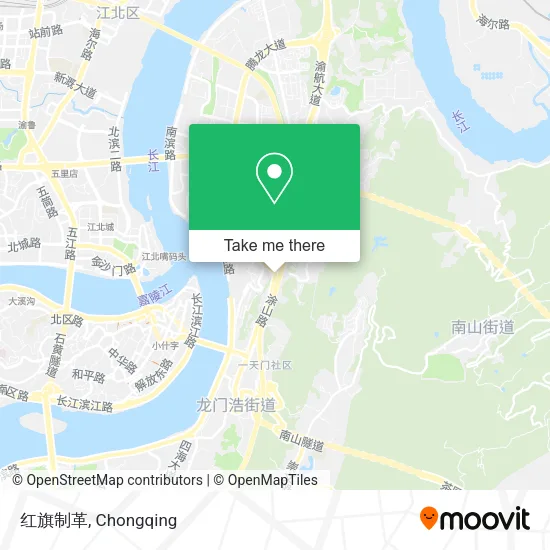 红旗制革 map
