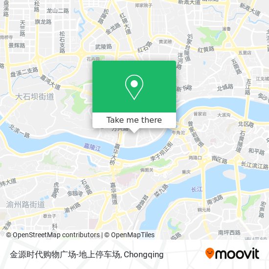 金源时代购物广场-地上停车场 map