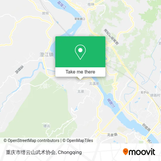 重庆市缙云山武术协会 map