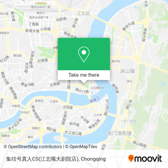 集结号真人CS(江北嘴大剧院店) map
