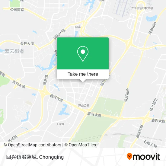 回兴镇服装城 map