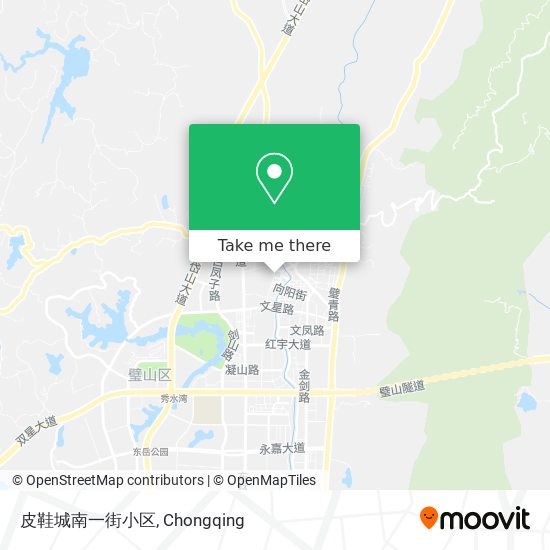 皮鞋城南一街小区 map
