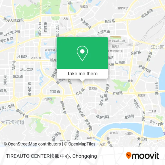 TIREAUTO CENTER快服中心 map