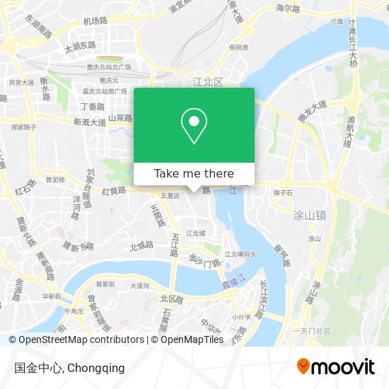 国金中心 map