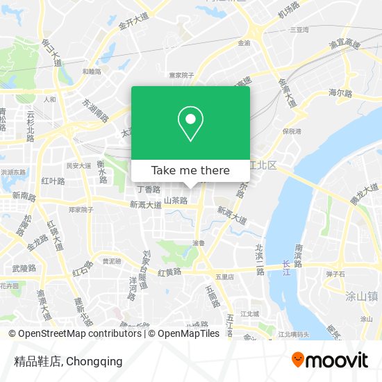 精品鞋店 map