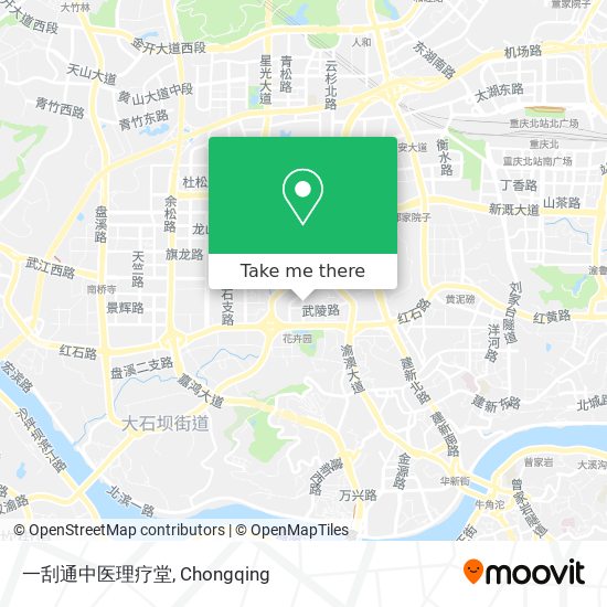 一刮通中医理疗堂 map