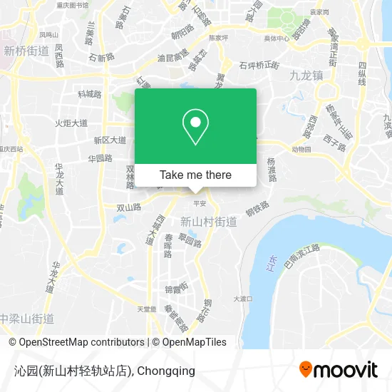 沁园(新山村轻轨站店) map