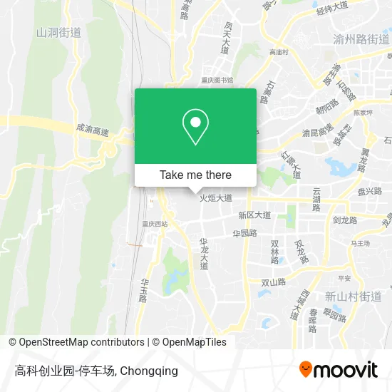 高科创业园-停车场 map