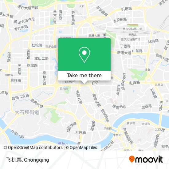 飞机票 map