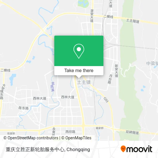 重庆立胜正新轮胎服务中心 map