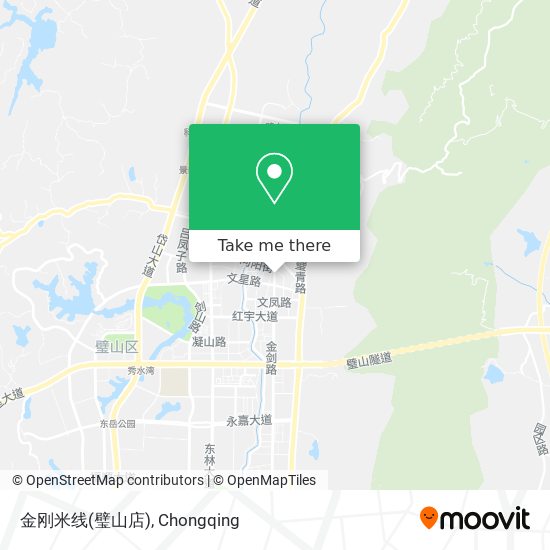 金刚米线(璧山店) map