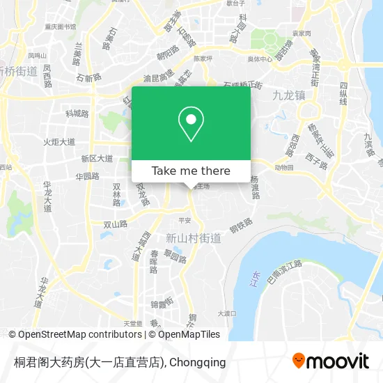 桐君阁大药房(大一店直营店) map
