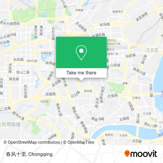 春风十里 map