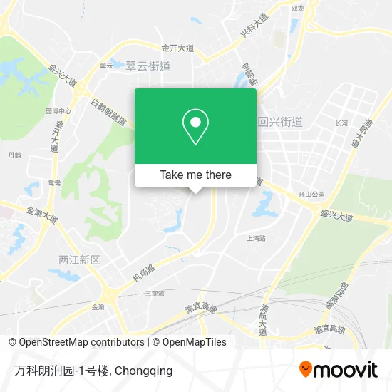 万科朗润园-1号楼 map