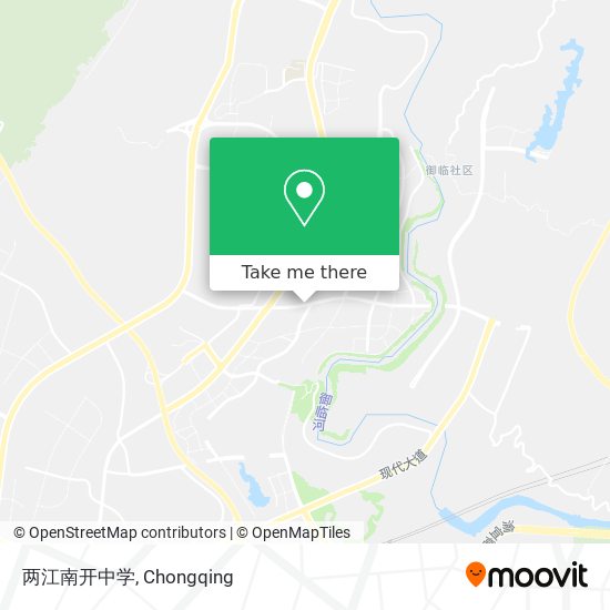 两江南开中学 map
