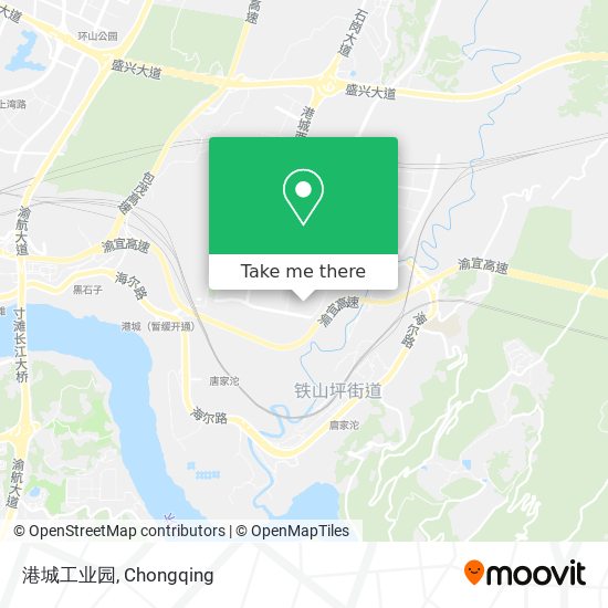 港城工业园 map