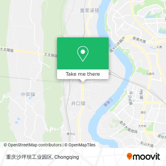 重庆沙坪坝工业园区 map